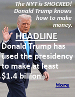 A review by the New York Times editorial board relying on analyses from news organizations shows that Mr. Trump has used the office of the presidency to make at least $1.4 billion. They know this number to be an underestimate because some of his profits remain hidden from public view. And they continue to grow. And, are they upset.